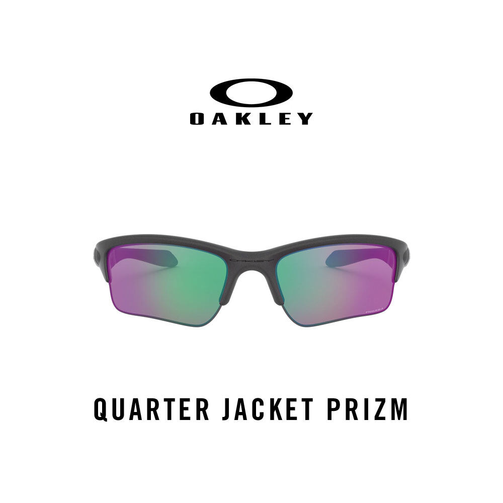 Oakley  Quarter Jacket Prizm - OO9200 920019 size 61 แว่นตากันแดดเด็ก