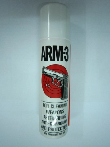สินค้า น้ำยาล้างปืน ARM-3 ล้างเขม่า ป้องกันสนิม