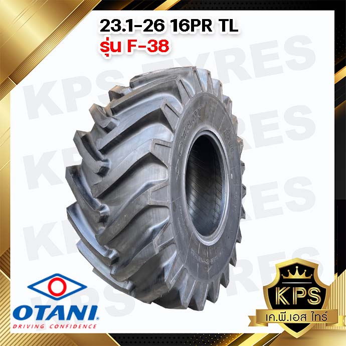 ยางรถไถ 23.1-26 16PR ยี่ห้อ OTANI รุ่น F-38 TL