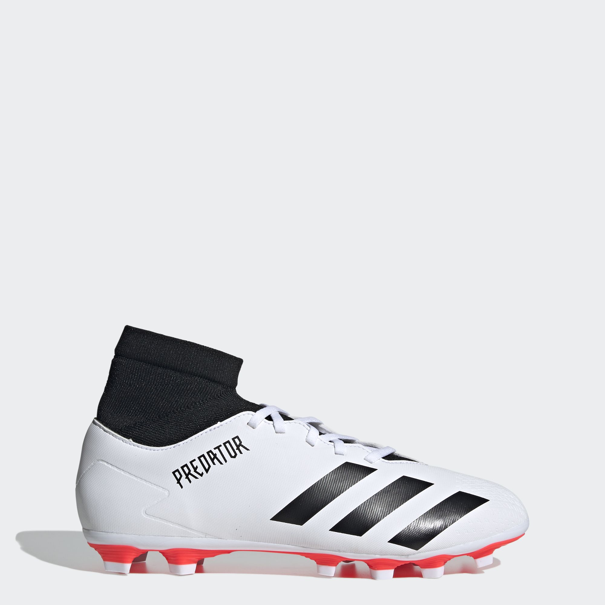 adidas FOOTBALL/SOCCER รองเท้าฟุตบอล Predator 20.4 Flexible Ground ผู้ชาย สีขาว EG0917
