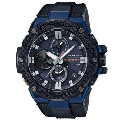 ดูภาพ Casio G-Shock นาฬิกาข้อมือผู้ชาย สายเรซิ่น รุ่น GST-B100,GST-B100-1A เพิ่มเติม Casio G-Shock นาฬิกาข้อมือผู้ชาย สายเรซิ่น รุ่น GST-B100,GST-B100-1A