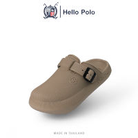 Hello Polo รองเท้าเปิดส้น รองเท้าแตะลําลอง UNISEX  พื้นหนา กันลื่น วัสดุ EVA สไตล์ทันสมัย สะดวกสบายทุกฤดู ลำลอง  HP8047