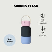 Sunnies Flask 16oz Bottle (Ready Made กระบอกน้ำขนาด 16 ออนซ์)