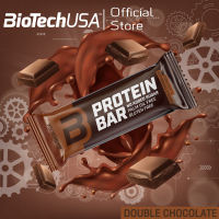 BioTechUSA Protein Bar 70g-Double Chocolate(EXP: 3/12/2026) โปรตีนบาร์ รสดับเบิ้ล ช็อกโกแลต (โปรตีนขนม ขนมคนรักสุขภาพ )