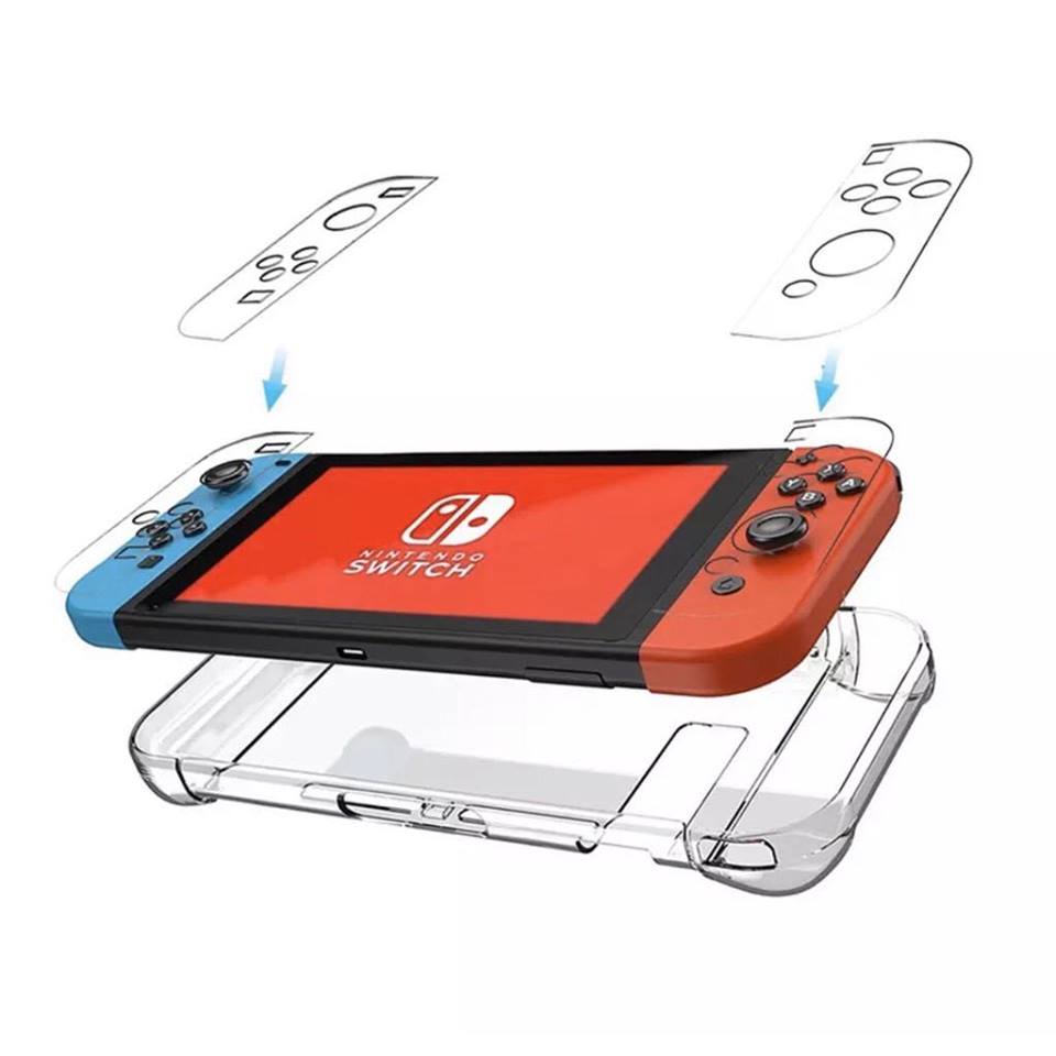 CASE ใส NINTENDO SWITCH ครบเครื่องทุกด้าย ราคาไม่แพง มีคลิปรีวิว เคส Nintendo Switch Clear Crystal Case อยู่ไทยพร้อมส่ง เคสใส เคสกันกระแทก เคสนินเทนโด้ เคส Nintendo Switch แบบ ใส