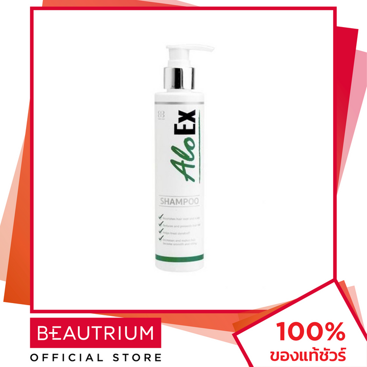 ALOEX Shampoo 200ml - แชมพู 200ml แชมพู - BEAUTRIUM บิวเทรี่ยม