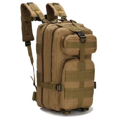 Military fans men tactical backpack travel bag climbing bag 30L outdoor simulation military backpack (2)