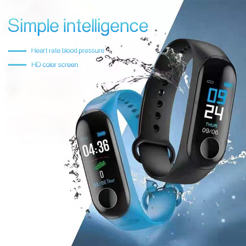 ThaiToyShop     สมาร์ทวอทช์ ฟิตเนส หน้าจอสัมผัส นาฬิกาข้อมือ กีฬา  กันน้ำ      Fitness Smartwatch Health Tracker with Color Touch Screen, Waterproof Sports Bracelet