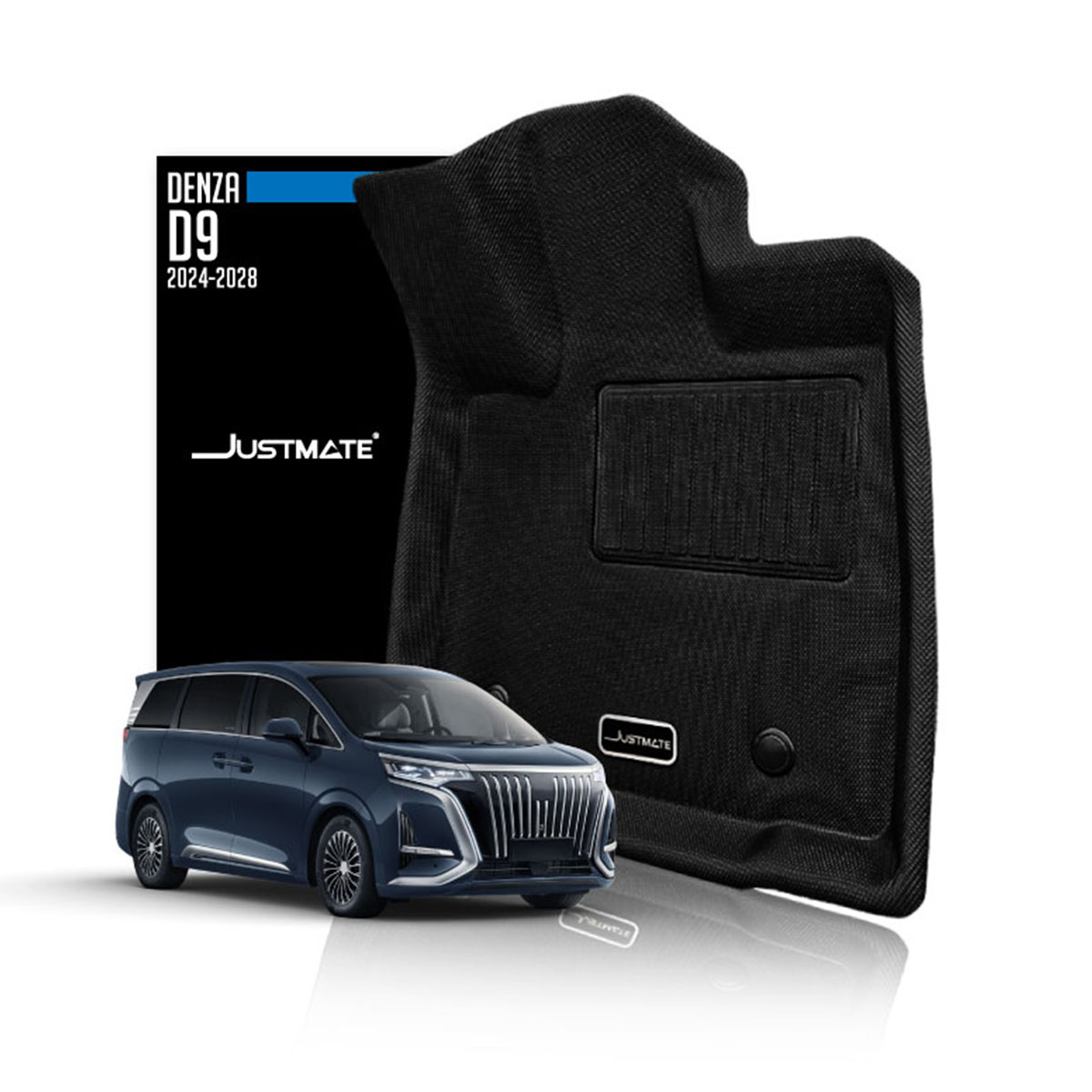 Justmate Denza Car Floor Mats Denza D9 2024 - 2028 ราคา 3,150 บาท*ส่งฟรี
