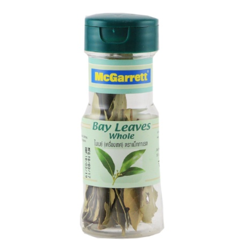 Bay Leaves 3.5g McGarrett brand ราคา 43 บาท*ส่งฟรี