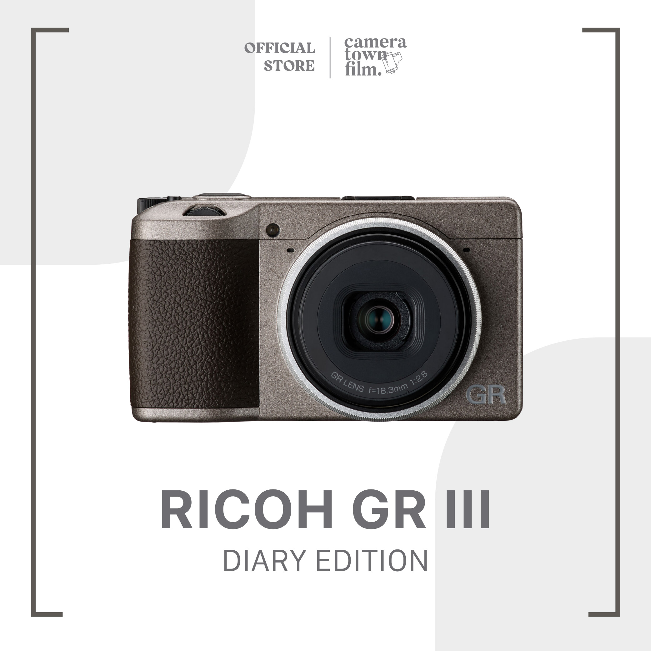 กล้องถ่ายรูปและอุปกรณ์ถ่ายภาพ Ricoh GR III DIARY EDITION [ประกันศูนย์ 1 ปี]