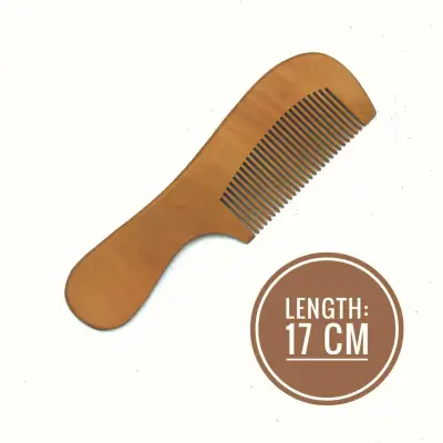 Wooden Comb with Handle