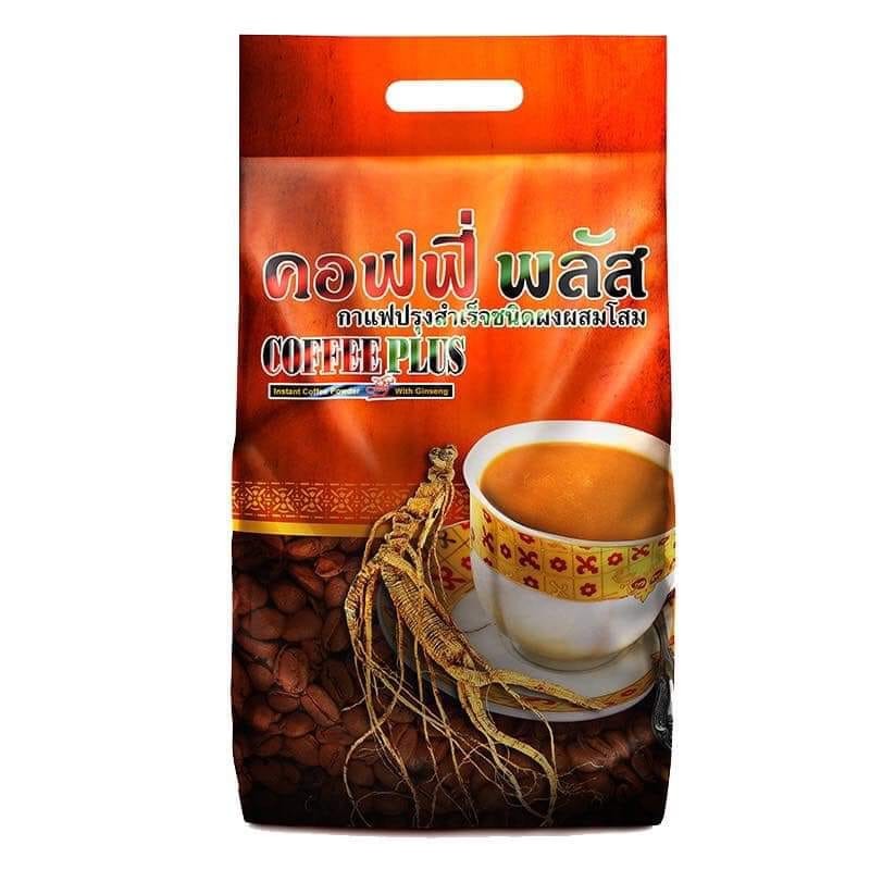 ZHULIAN กาแฟโสมซูเลียน คอฟฟี่พลัส กาแฟสำเร็จรูปผสมโสม กาแฟโสม (ห่อใหญ่ 84 ซอง) ของแท้100% ราคา 1,650 บาท*ส่งฟรี