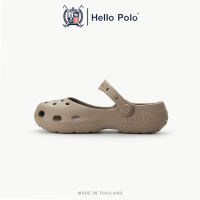 Hello Polo รองเท้าแฟชั่นผู้หญิง รองเท้าแมรี่เจน ทรงบัลเล่ต์ ดีไซน์เรียบง่าย กันลื่นและทนทาน EVA แฟชั่นฤดูร้อน HP8075