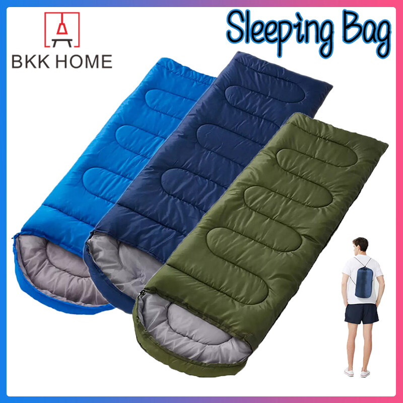 BKK ถุงนอนพับเก็บได้ ถุงนอน sleeping bags กันน้ำ หนาขึ้น สะดวกสบายมากขึ้น ขนาดกระทัดรัด น้ำหนักเบา พกพาไปได้ทุกที่