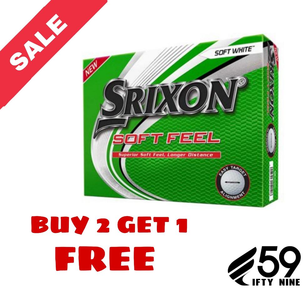 Srixon Soft Feel golf ball // ลูกกอล์ฟซิกซอน  // ราคานี้ 1 กล่อง 12 ลูก // This price for 1 box 12 balls