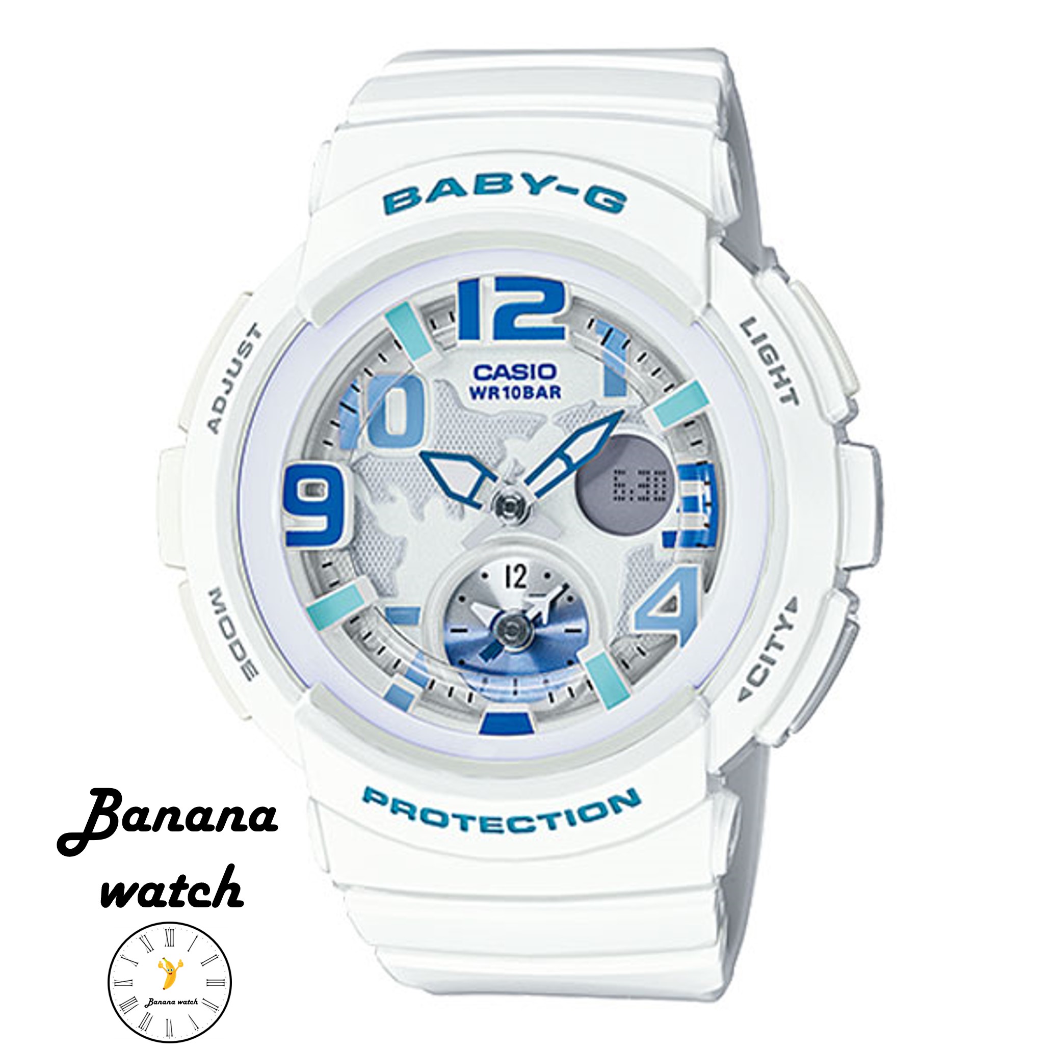 นาฬิกาข้อมือผ฿้หญิง Casio Baby-G รุ่น BGA-190-7B แท้ ราคา 3,150 บาท*ส่งฟรี