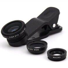 Universal Clip Lens 3 in 1 - Black