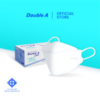 (1 กล่อง 3D สีขาว) Double A Care หน้ากากอนามัยทางการแพทย์ Soft Fit Surgical Mask Level 3 บรรจุ 50 ชิ้น /แพ็ก