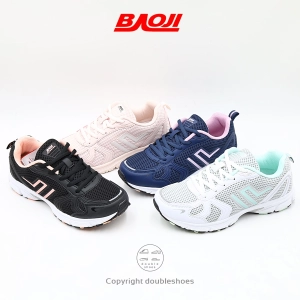 สินค้า BAOJI ของแท้ 100% รองเท้าผ้าใบผู้หญิง รองเท้าวิ่ง  รุ่น BJW628 (ดำ/ กรม/ ชมพู) ไซส์ 37-41