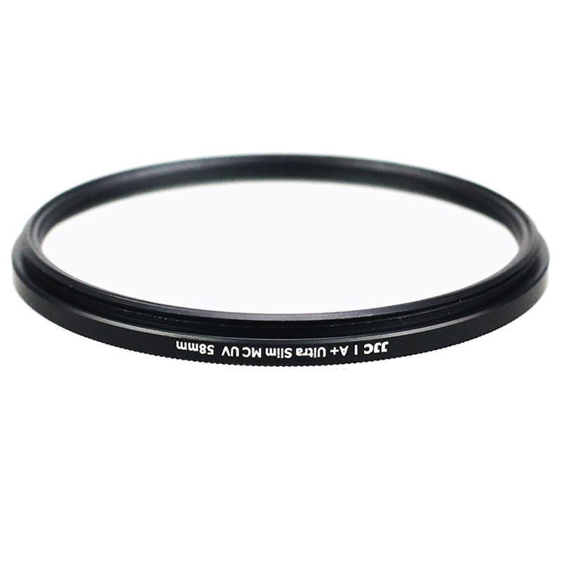 Ultra Slim Multi-Coated UV 58mm Filter ฟิลเตอร์ 58มม. ฟิลเตอร์ยูวี มัลติโค๊ท เฟรมสีดำบาง ยี่ห้อ JJC F-MCUV58