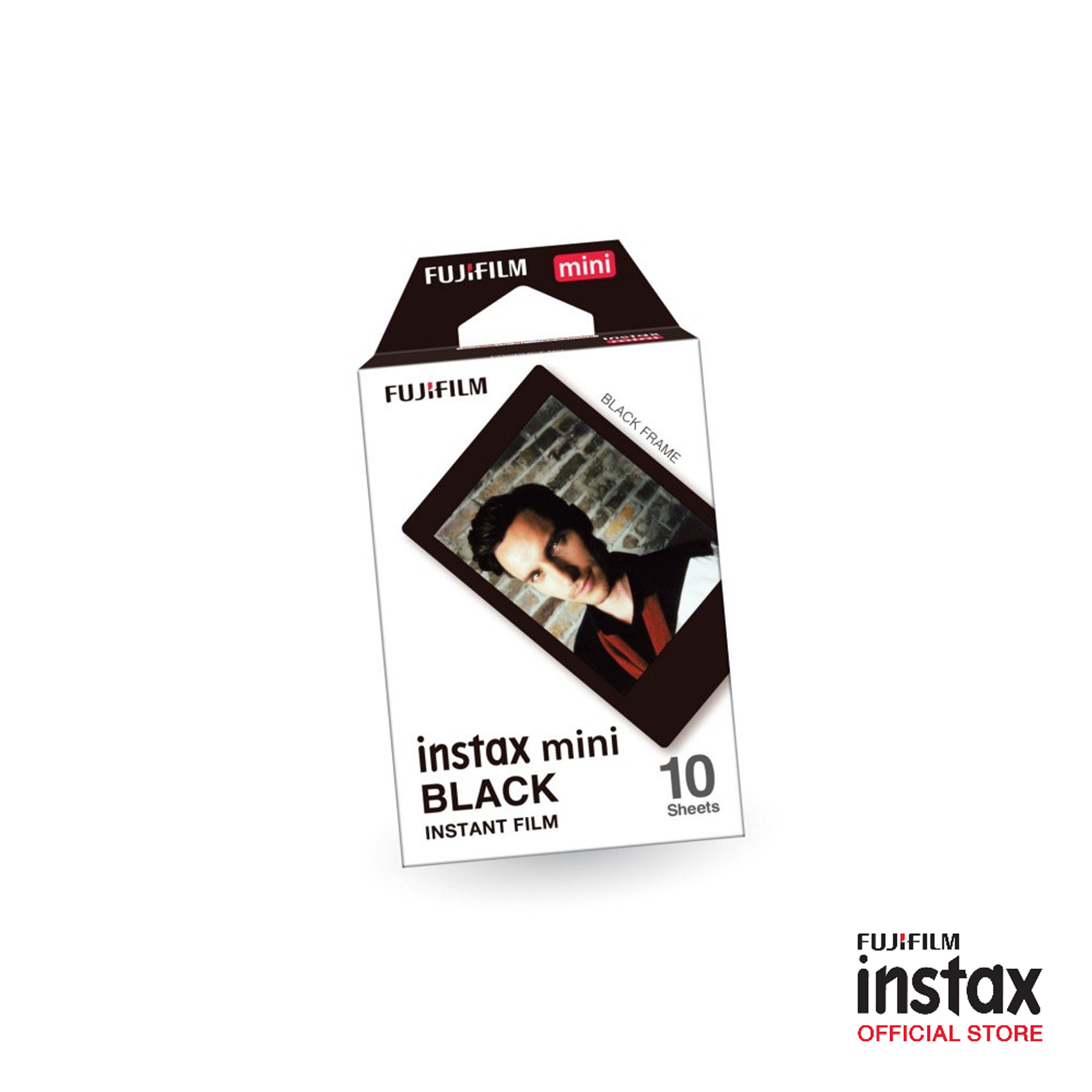Fujifilm Instax Mini Film Black Frame [Film] ราคา 400 บาท*ส่งฟรี