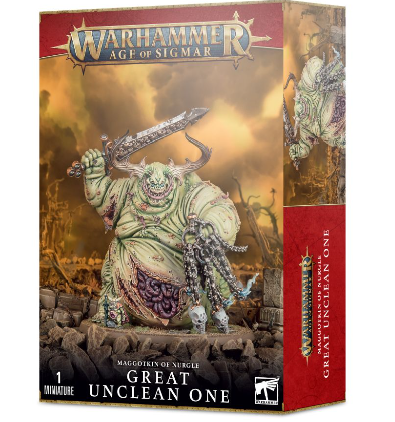 [200Aพร้อมส่ง] WARHAMMER: DAEMONS OF NURGLE GREAT UNCLEAN ONE / Rotigus โมเดลเกมสนามจำลอง ราคา 6,550 บาท*ส่งฟรี