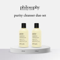 [Exclusive Set] Philosophy Purity Cleanser Duo Set (Purity Made Simple One-Step Facial Cleanser 240ml x2)
