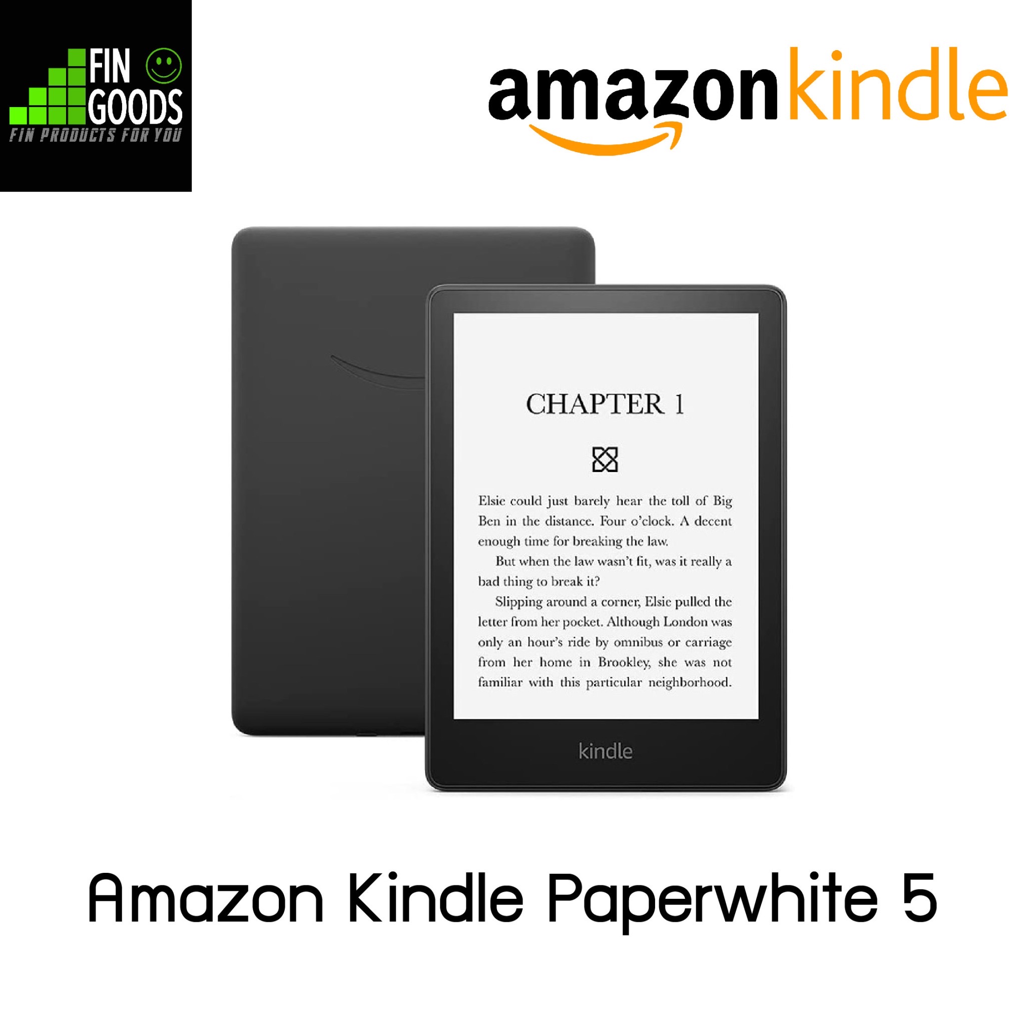 Amazon Kindle Paperwhite 5 (11th Generation) (2021) E-Reader หน้าจอ 6.8นิ้ว ปรับแสง Worm white ได้ ✅สินค้ามีพร้อมส่ง ราคา 7,490 บาท*ส่งฟรี