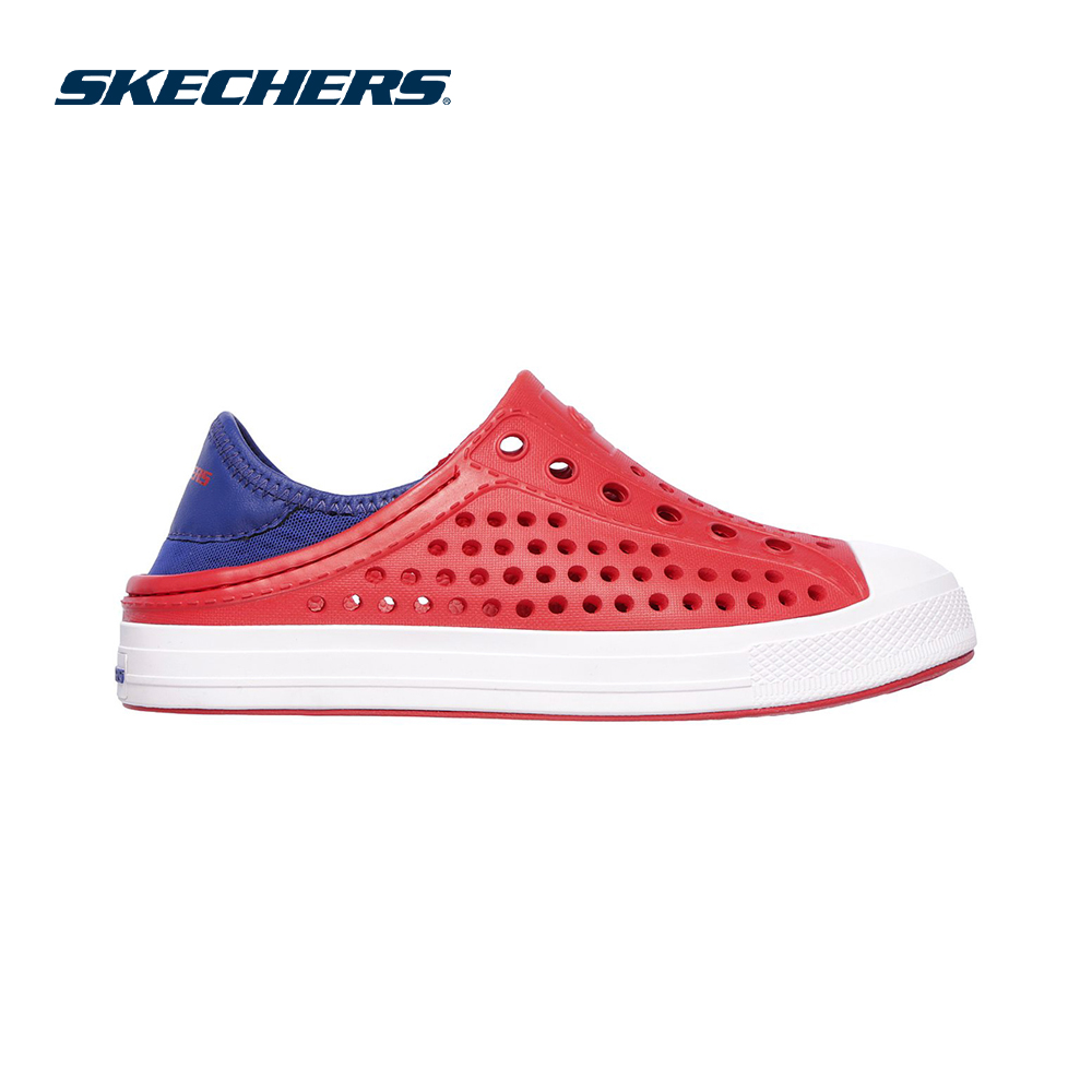 Skechers สเก็ตเชอร์ส รองเท้า เด็กผู้ชาย Guzman Steps Foamies Shoes - 91995L-RDNV
