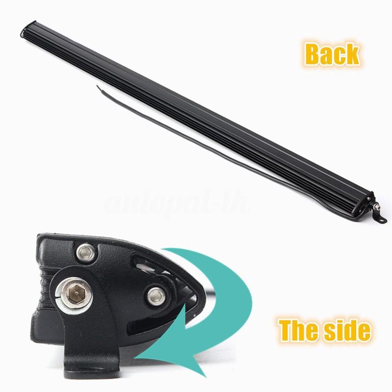 LED Light Bar ไฟรถยนต์ 108 W บาร์รถยนต์ยาว ทรงตรง ไฟหน้ารถ ไฟท้าย สำหรับอะไหล่รถ อุปกรณ์รถยนต์ รถสิบล้อ รถบรรทุก รถ Jeep ATV รถเอทีวี เรือประมง เรือยอชท์ รถบรรทุก รถสิบล้อ เเสงพุ่งสว่างมาก งานพรีเมี่ยม เเสงขาว 12V-24V จำนวน 1 ชิ้น