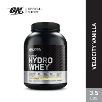 OPTIMUM NUTRITION Hydro Whey 3.5 Lbs. **ฝาดำ** โปรตีนสูง ดูดซึมไว และ เพิ่มกล้ามเนื้อ