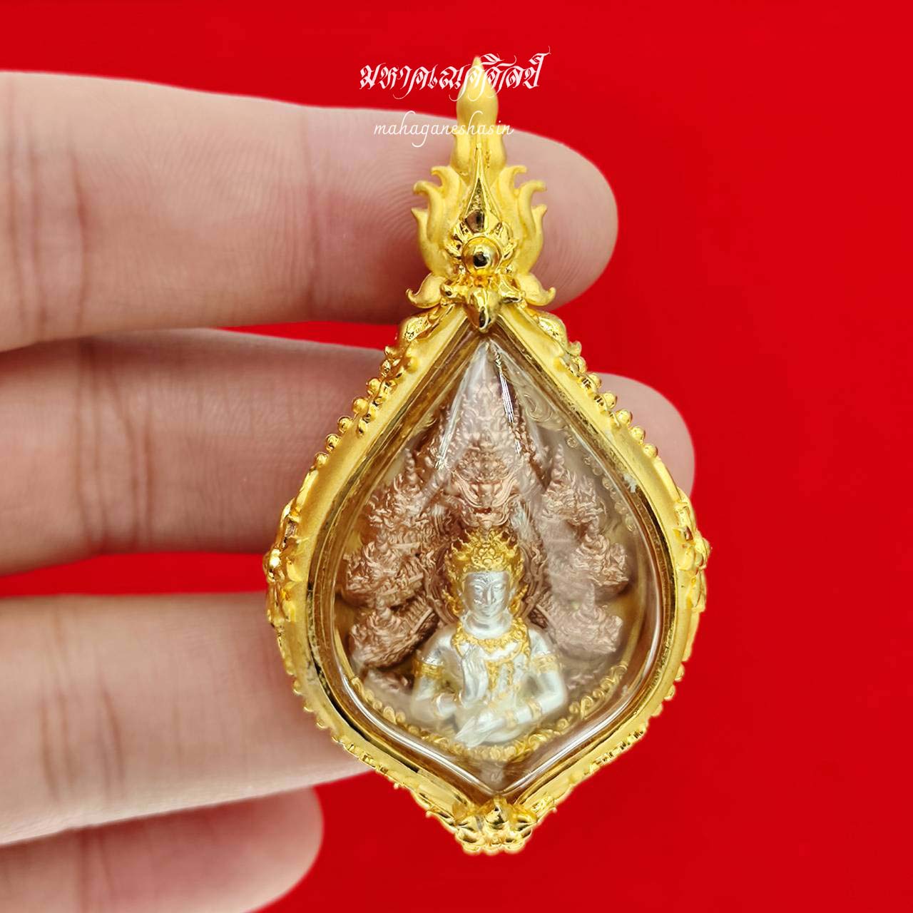Cast Coin of the God of Wealth, Nakkharat, Bandaal, Wealth and Fortune, Size 3.9 Cm. Created 168 Bronze Objects, 3K Na Kha Na Khai, with a Waterproof Frame. ราคา 8,650 บาท*ส่งฟรี