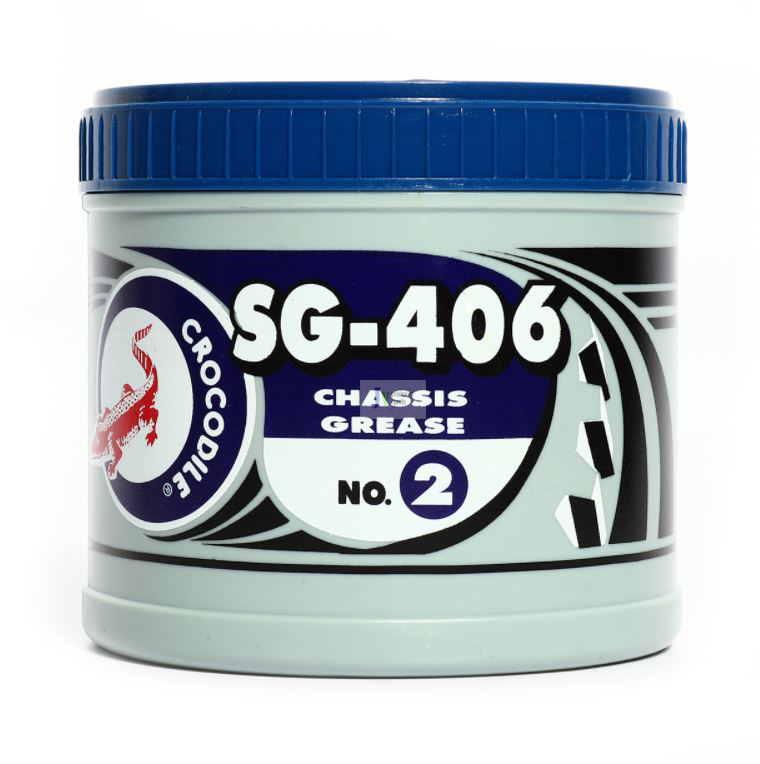 จาระบีสีเขียว ตราจระเข้ SG-406 (ขนาด 390 G - 5000 G)