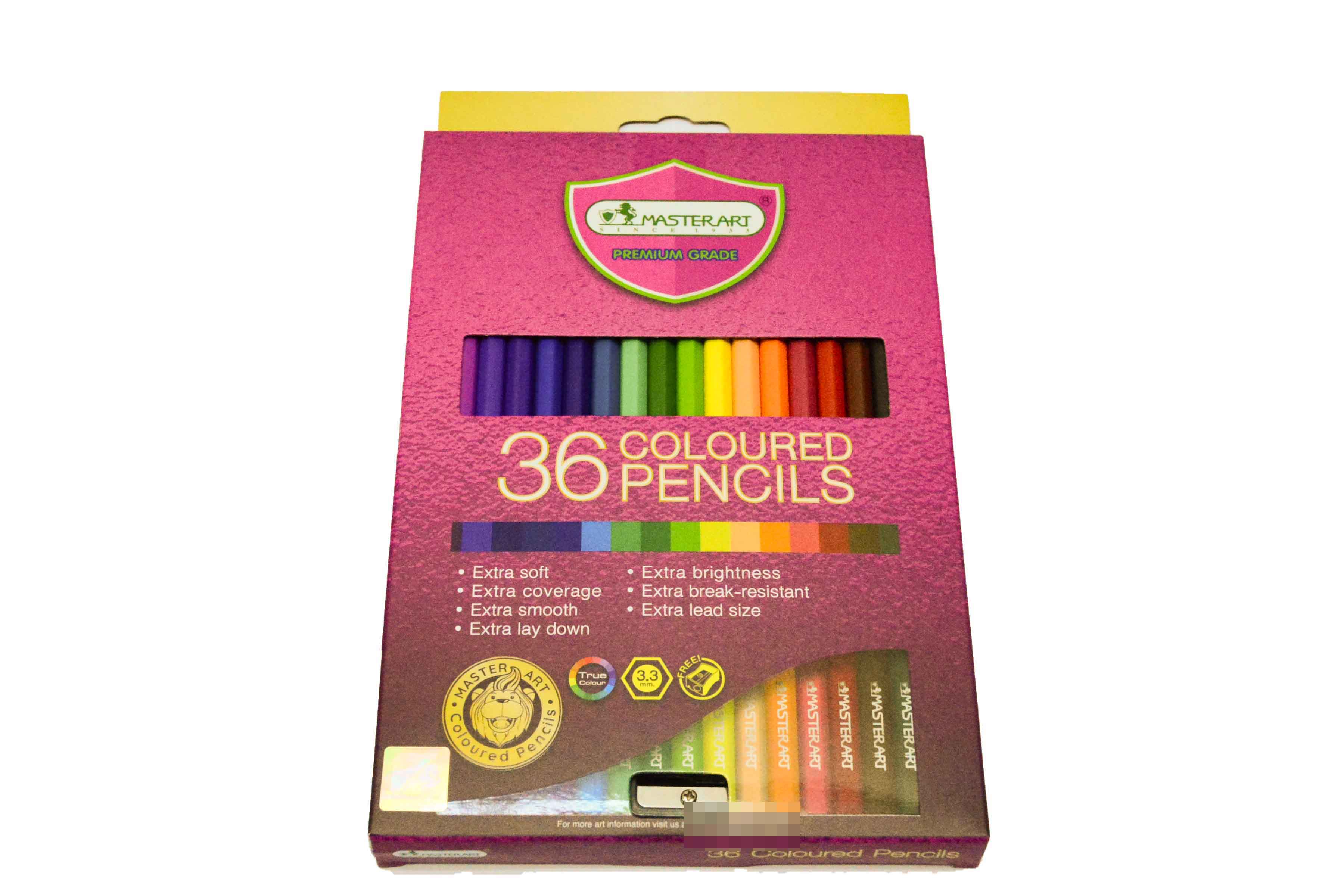 สีไม้มาสเตอร์อาร์ท 36 สี ยาว(เดอะมาสเตอร์)