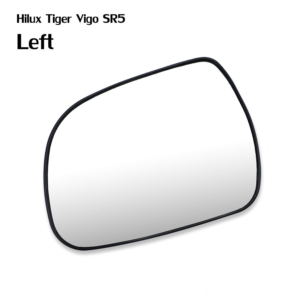 เนื้อเลนส์กระจก ข้าง ซ้าย ใส่ Toyota Hilux New Vigo Champ 2012 - 2014 LH Wing Side Door Mirror Glass Len Hilux Vigo Champ SR5 2012-2014 Toyota มีบริการเก็บเงินปลายทาง