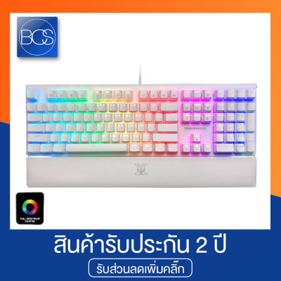 NUBWO X30 TERMINATOR White RGB Mechanical Gaming Keyboard คีย์บอร์ดเกมมิ่ง