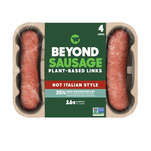 Beyond Meat Beyond Sausage Hot Italian Style 400g (Frozen & Fresh Shipping) ราคา 689 บาท*ส่งฟรี