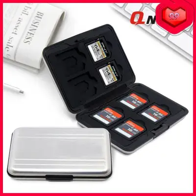 Micro SD Cards Carrying Case เมมโมรี่การ์ด Storage Box Card Holder Memory Card Carrying Case