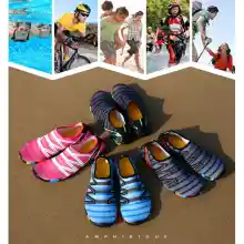 ภาพขนาดย่อของสินค้ารองเท้าดำน้ำ Quick - drying รองเท้าเดินชายหาด รองเท้าว่ายน้ำ นำ้หนักเบา ลุยน้ำได้สบาย แห้งเร็ว จำนวน 1 คู่
