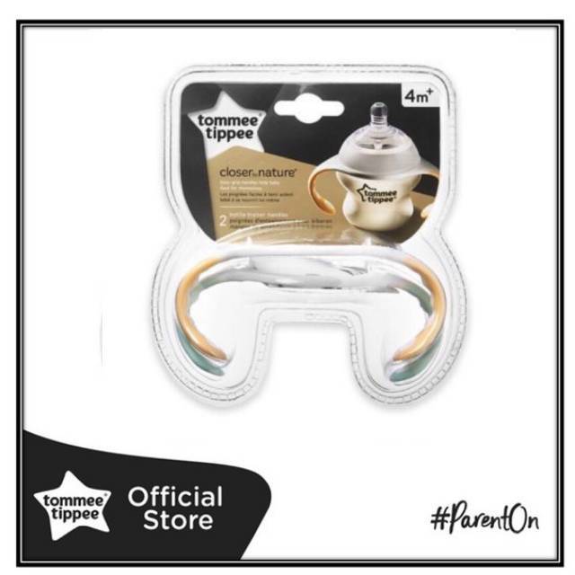 หูหัดจับสำหรับขวดนม Tommee Tippee Bottle Handles ของแท้ สำหรับเด็ก 4m+ ราคา  195 บาท*ส่งฟรี