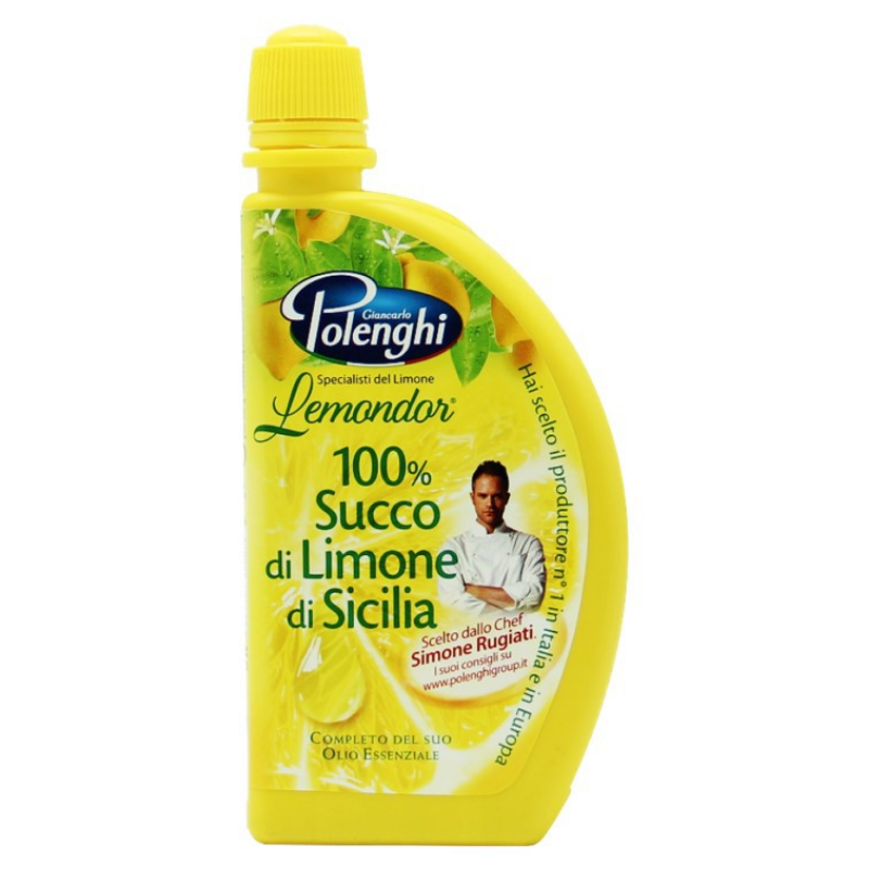 Polenghi Lemon Juice Premium and Essential Oil 125ml ราคา 172 บาท*ส่งฟรี