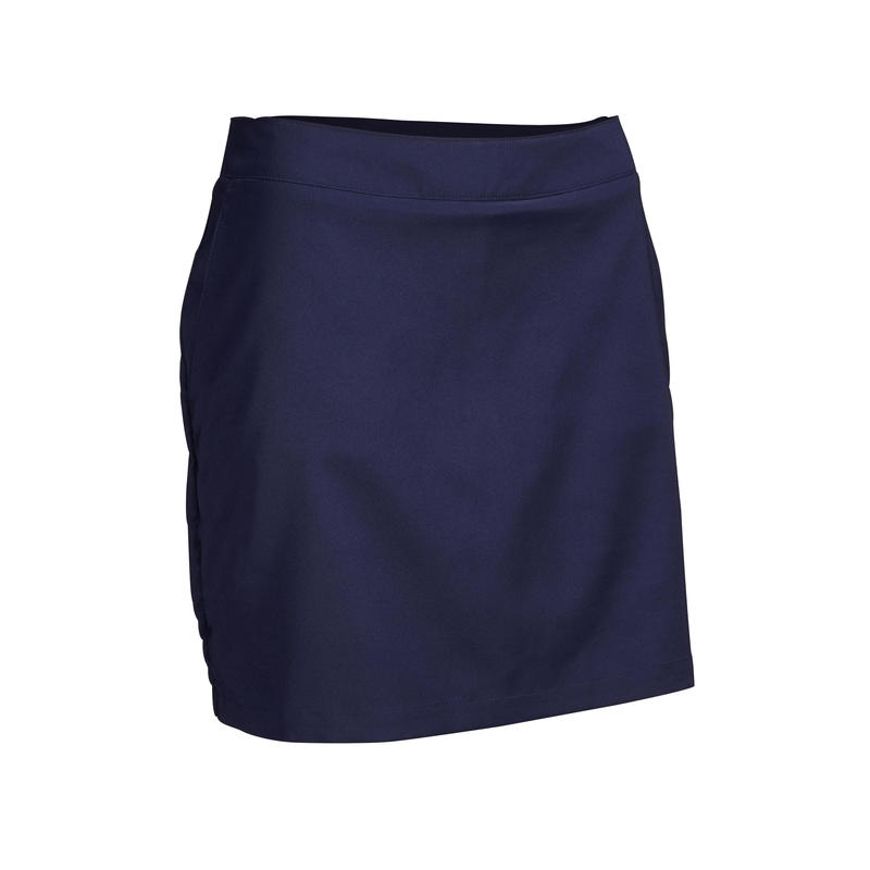กางเกงกระโปรง INESIS เพื่อการตีกอล์ฟในสภาพอากาศอบอุ่นสำหรับผู้หญิง