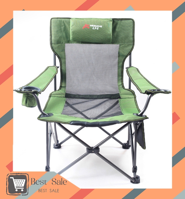 เก้าอี้สนาม เก้าอี้พับปรับนอน รับน้ำหนัก 150 Kg Bestsale รุ่นA038