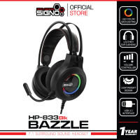 SIGNO 7.1 Surround Sound Gaming Headphone รุ่น BAZZLE HP-833 (หูฟัง เกมมิ่ง)