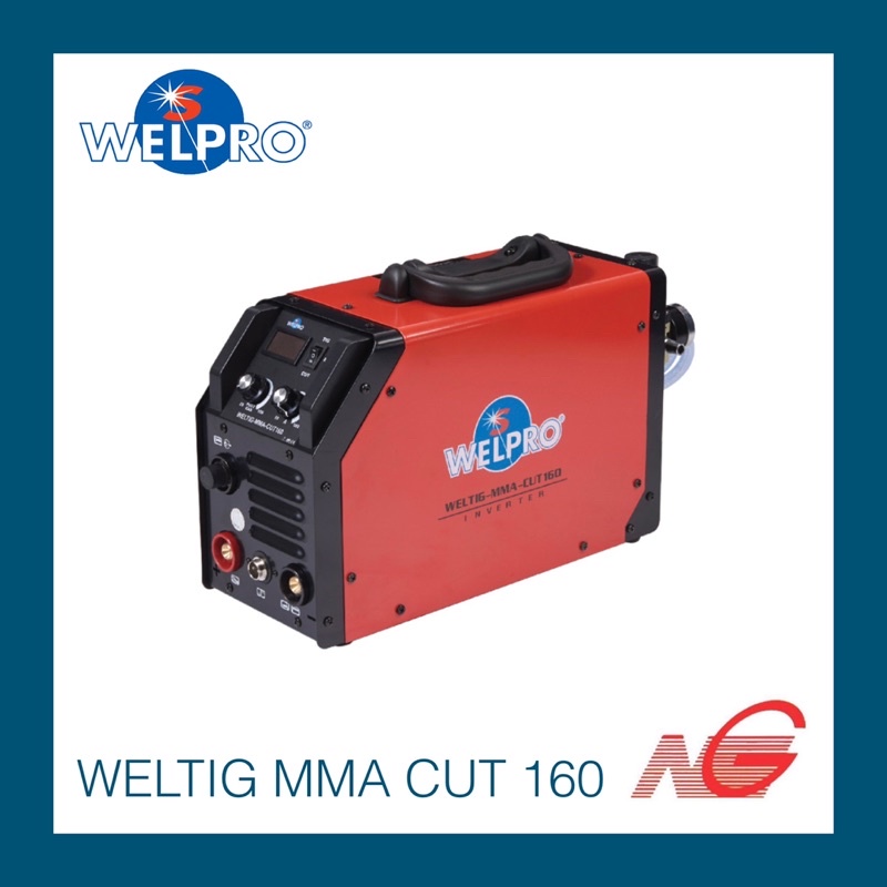 Welding Cabinet, Inverter Welding Machine, Welpro, Model Weltig Mma Cut 160, 3 Systems ราคา 18,600 บาท*ส่งฟรี