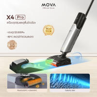 【HOT 2026】MOVA X4 Pro Wet and Dry Vacuum Cleaner เครื่องดูดฝุ่นแห้งและเปียก ไร้สาย 20kPa ฉีดน้ําร้อน 80℃