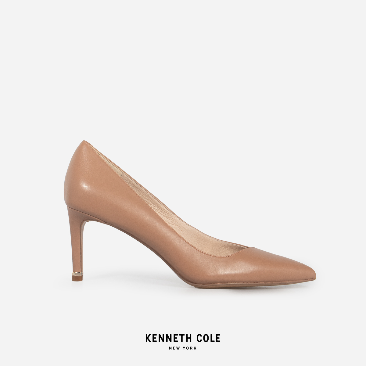 KENNETH COLE รองเท้าส้นสูงผู้หญิง รุ่น RILEY 70 PUMP สีน้ำตาล ( HEL - KL23RIP02 - 261) ราคา 5,990 บาท*ส่งฟรี