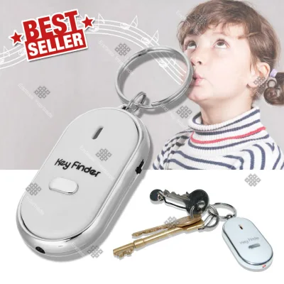 Elit LED Key Finder Locator Find Lost Keys Chain Keychain Whistle Sound Control