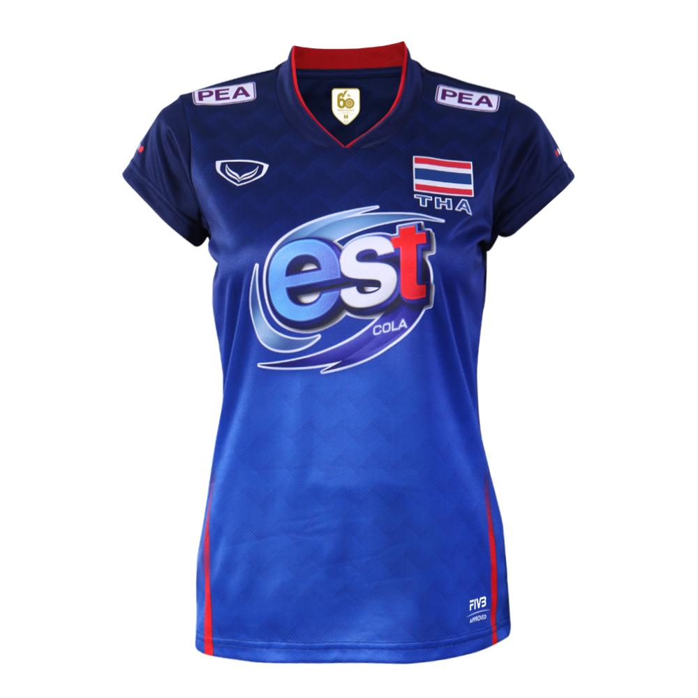 GRAND  SPORT:แกรนด์สปอร์ต เสื้อวอลเลย์บอลหญิงทีมชาติ 2019 รหัส:014278